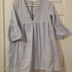 Light Blue Babydoll Zara Romper